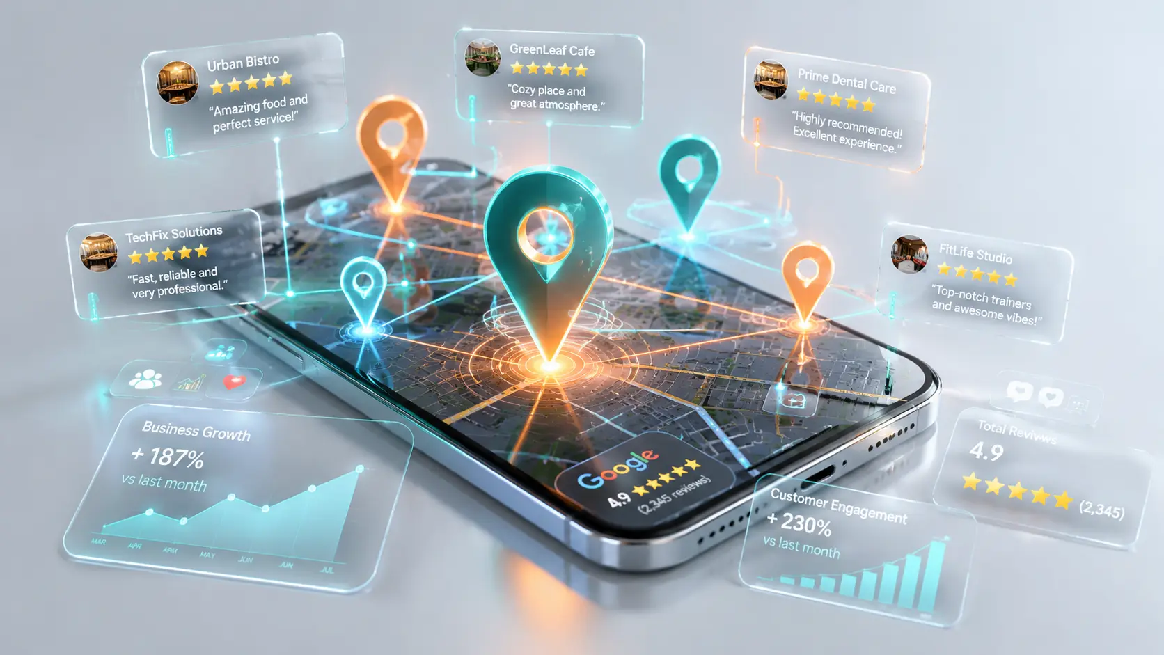 Відгуки на Google Maps - як працюють алгоритми у 2026 році та як вийти в ТОП