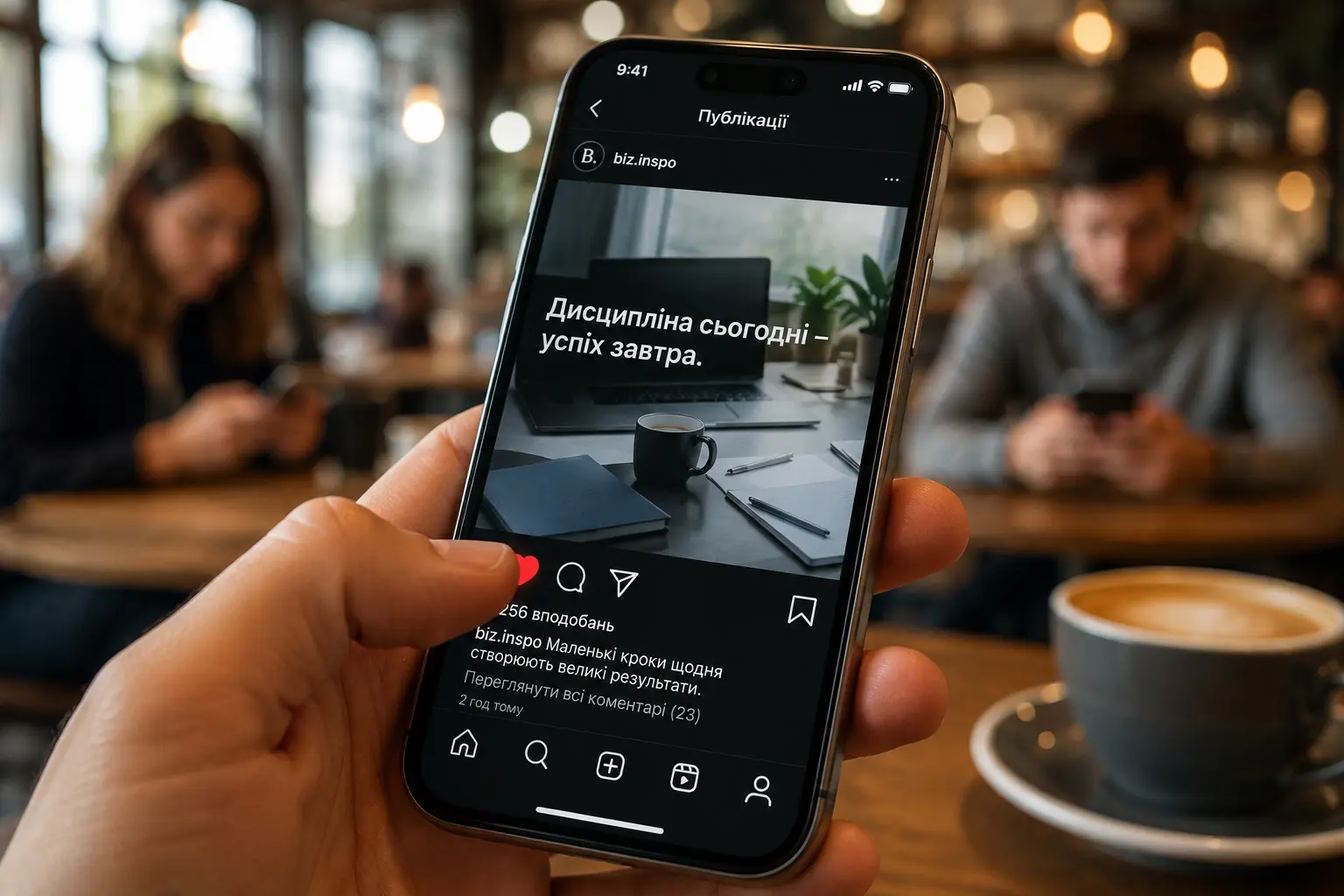 Лайки та реакції в Instagram, TikTok, Telegram і Facebook